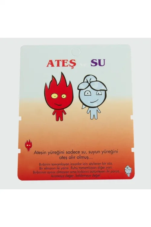 2li Ateş ve Su Bileklik Kartı