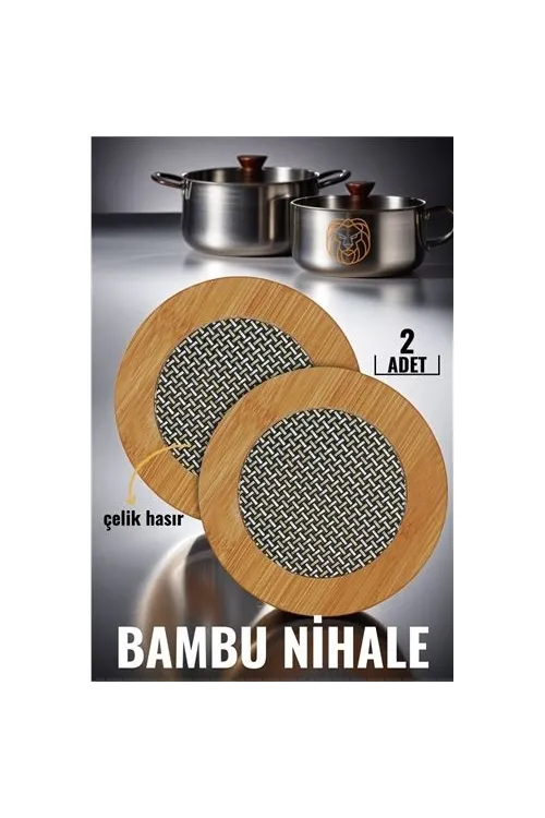 2 li Bambu Çelik Telli Nihale Falper Design