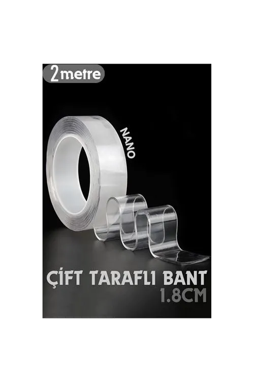 2 Metre Çift Taraflı Yapıştırıcı Bant Çivisiz Montaj 715471