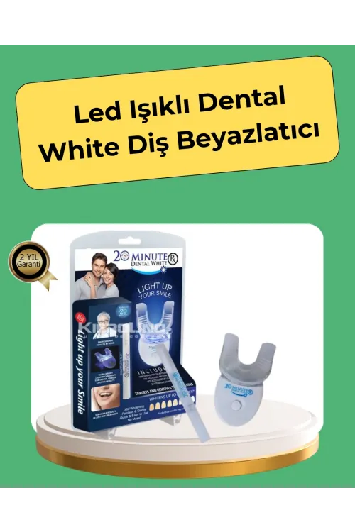 20 Dakikada Hızlı Etkili Diş Beyazlatıcı Cihaz