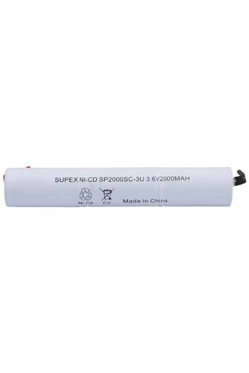 2000mAh 3.6V NiCd 3’lü Üstüste Şarjlı Süpürge Pili