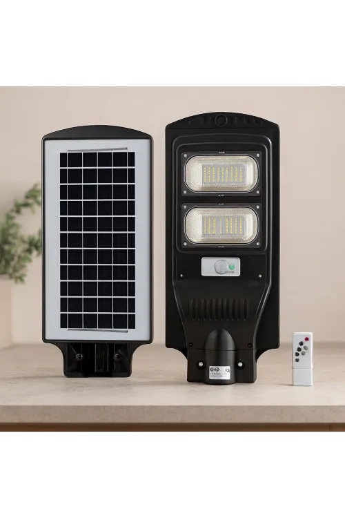 200W 6500K Sensörlü Güneş Enerjili Sokak Lambası