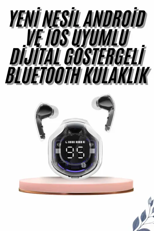 2025 Model Kablosuz Bluetooth Kulaklık Anc Enc Destekli Hifi Stereo