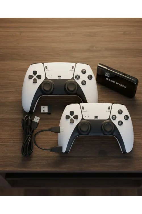 20600 Oyunlu Retro Oyun Konsolu Kablosuz Joystick