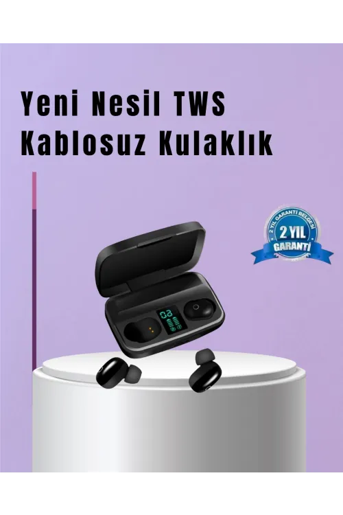 22 Kez Şarj İmkanı Sunan A10s Tws Bluetooth Stereo Kulaklık