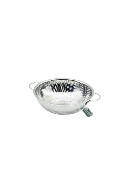 22cm  Metal Kulplu  Çelik Sepet Süzgeç İnce Tel Ayaklı