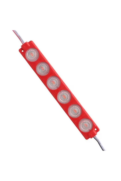 24 Volt 1.3 Watt Kırmızı 3030 Cob Modül Led