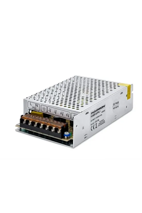 24V 5A 120W Led Ve Kamera Adaptörü - Gümüş B2884