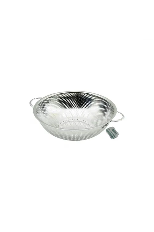 25cm  Metal Kulplu  Çelik Sepet Süzgeç İnce Tel Ayaklı