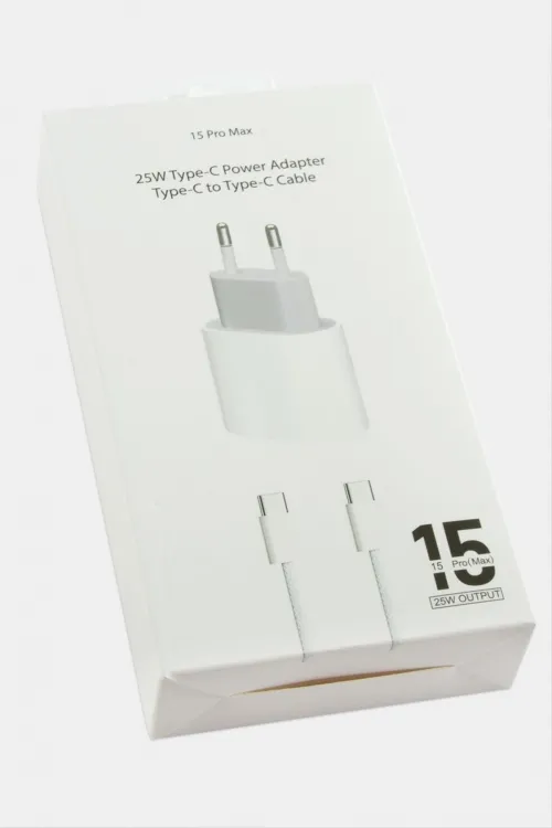 25W İphone 15 Pro Max Type C Şarj Aleti
