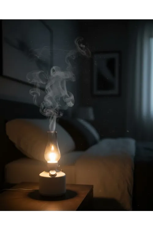 280 Ml Retro Tasarım Led Işıklı Usb Nemlendirici Aroma Difüzör