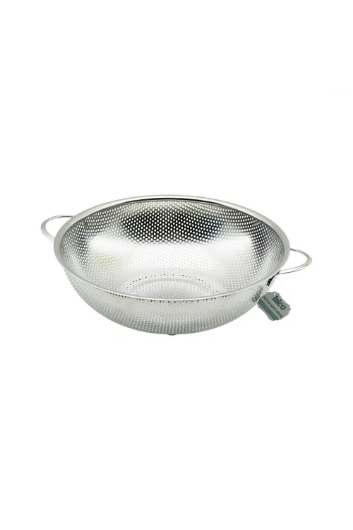 28cm  Metal Kulplu  Çelik Sepet Süzgeç İnce Tel Ayaklı
