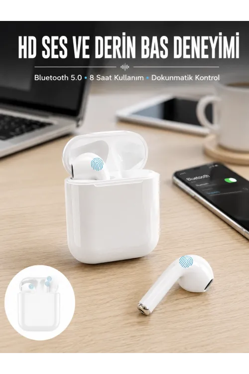 2.nesil Tws Bluetooth Kulaklık Yüksek Ses Kaliteli Yeni Nesil