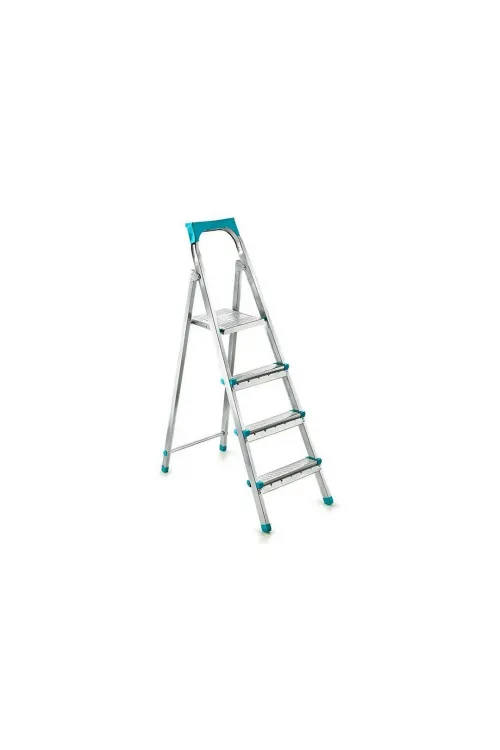3+1basamaklı Metal Merdiven Y: 82cm - 120kg.taşıma Kapasitesi