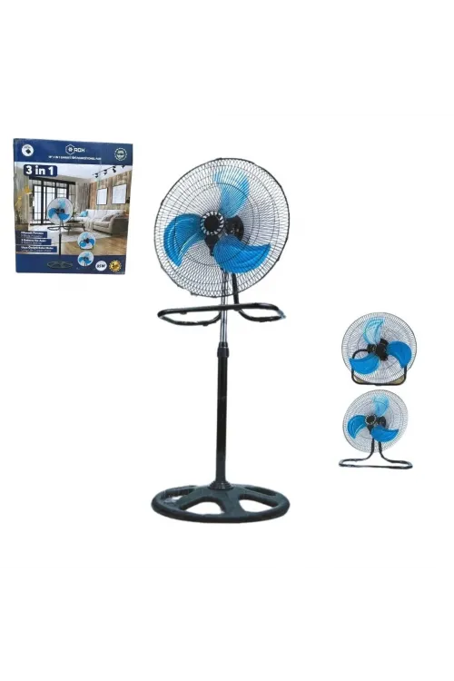 3 in 1 85 W Vantilatör 5 Kanat