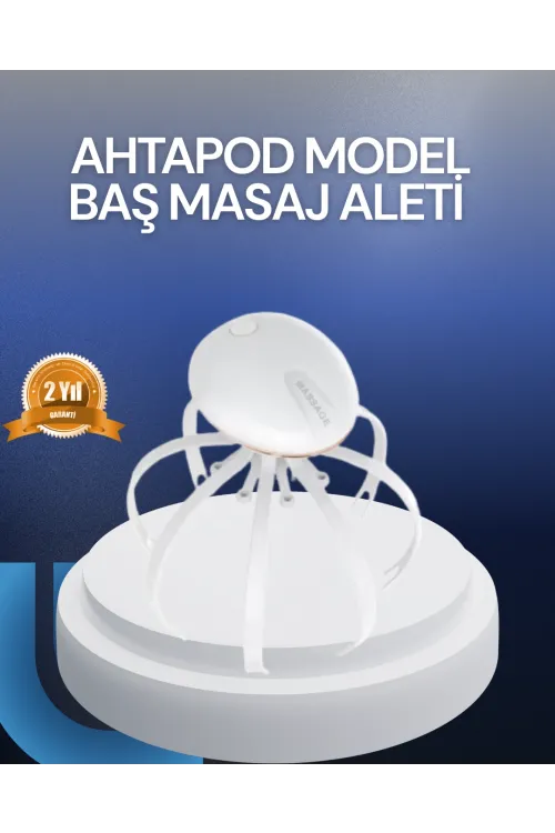 3 Kademeli Elektrikli Kafa Masaj Aleti Stres Giderici Ev Tipi Masaj