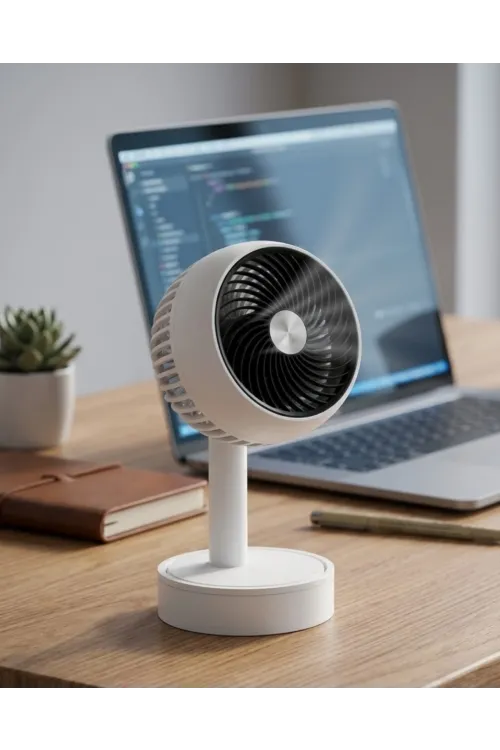 3 Kademeli Usb Şarjlı Sessiz Taşınabilir Mini El Fanı