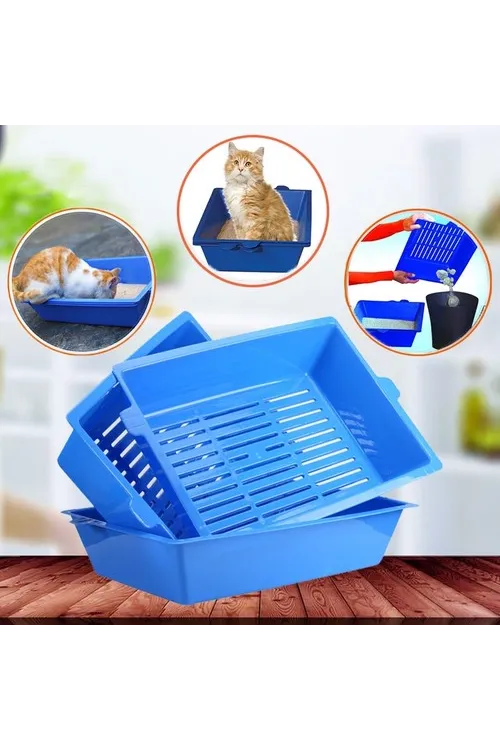 3 Katlı Kedi Tuvaleti