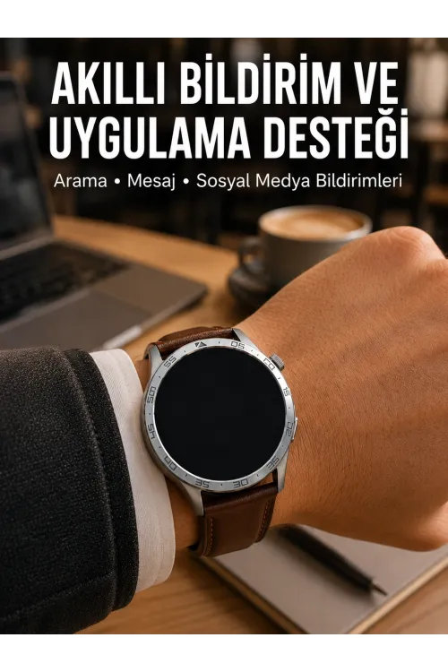 3 Kordonlu Bluetooth Görüşme Özellikli Akıllı Saat Seti