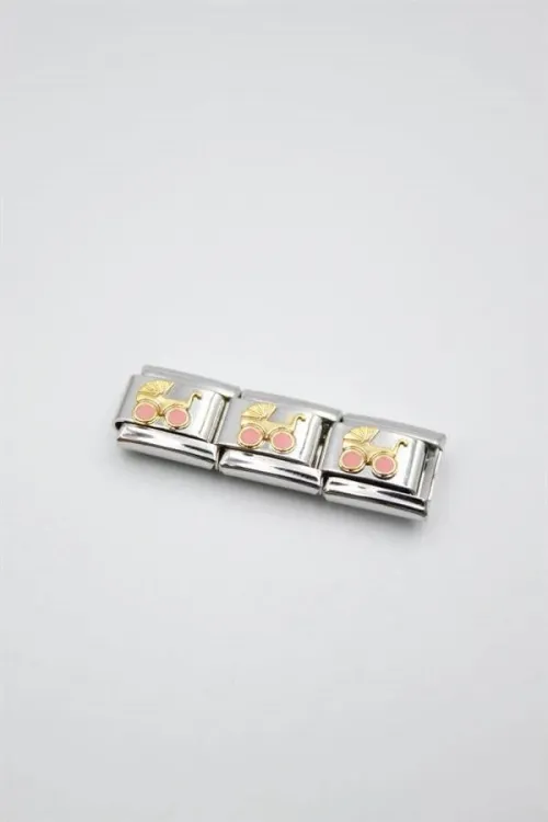 3lü Charm - Gümüş