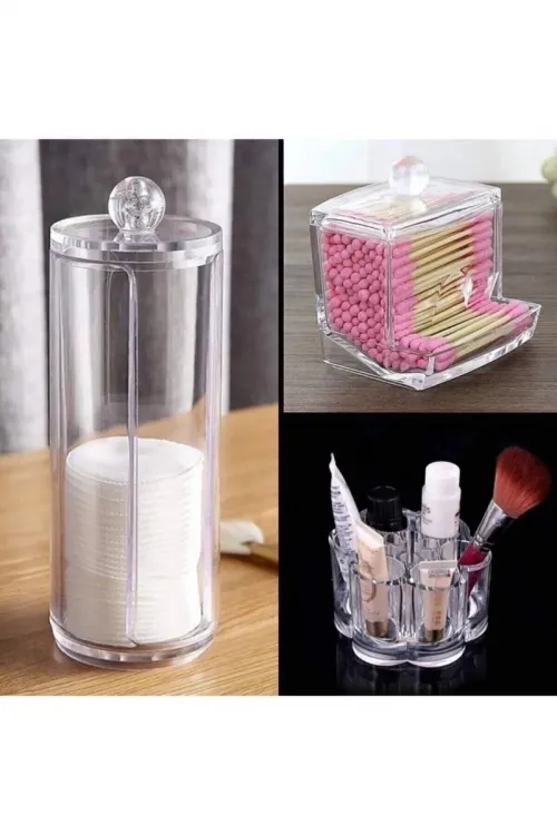 3lü Makyaj Organizer Set Royaleks-AK504