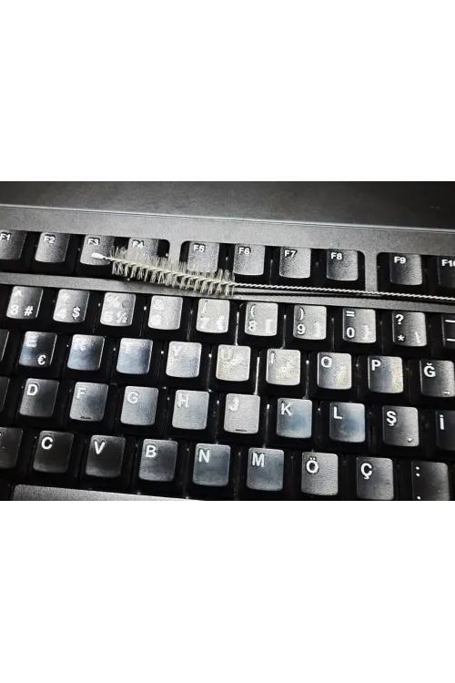 3 Lü Pratik Fırça  Esnek Bükülebilir Klavye Mouse Arası Temizlik Fırçası