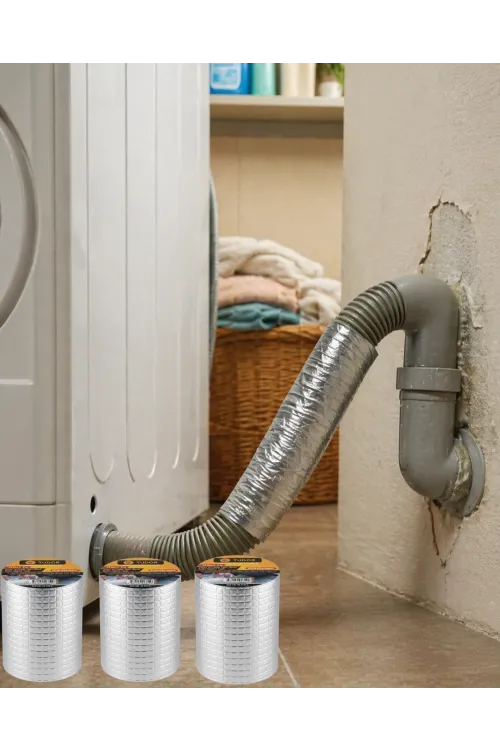 3 Lü Set Güçlü Yapışkanlı Su Yalıtım Bandı 72 Mm 2 Metre