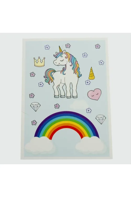 3lü Unicorn Bileklik Kartı
