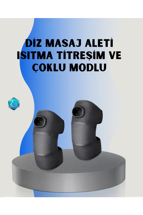 3 Seviyeli Titreşimli Isıtmalı Diz Bakım Masaj Cihazı