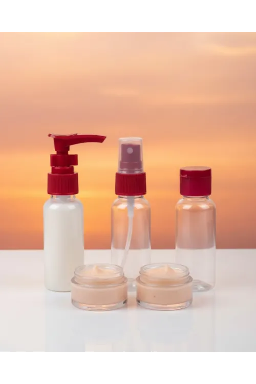30 Ml 5’li Seyahat Banyo Şişe Seti Sızdırmaz Tasarım