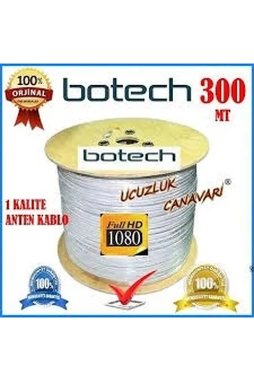 300mt Koaksiyel Uydu Anten Kablo Rg 6/u4l