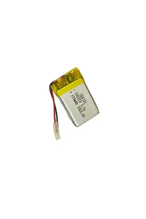 302030 3.7V 120 MAh Li-Polymer Pil Devreli/1.5A
