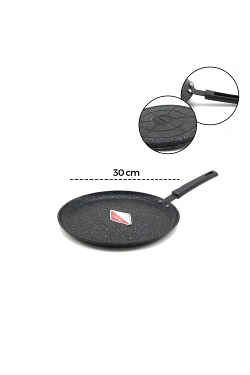30cm Döküm Krep Tava