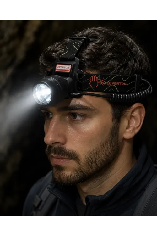 30w Led Kafa Feneri Sensörlü Type C Şarjlı