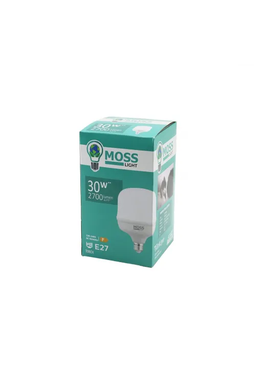 30w  Torch  Led Ampul Plastik E27 2700lumen L175° 5000 Saat Ömür Ip20 185-265v Ac Ms-3097