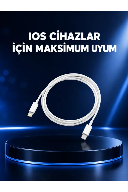 30w Type-c Lightning Hızlı Şarj Kablosu 1.2m İphone Uyumlu