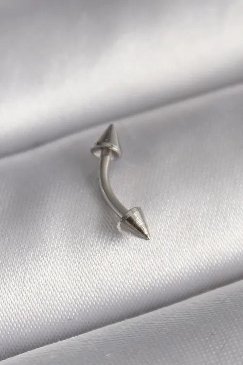 ietaks™ 316L Çelik Gümüş Renk Çivi Model Piercing