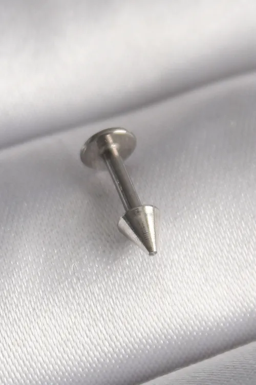 ietaks™ 316L Çelik Gümüş Renk Çivi Model Piercing