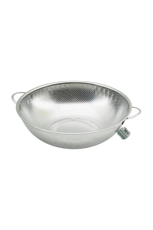 31cm  Metal Kulplu  Çelik Sepet Süzgeç İnce Tel Ayaklı