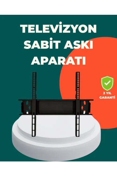 32-65 İnç Lcd Led Tv Askı Aparatı 75 Kg Taşıma Güçlendirilmiş Çelik