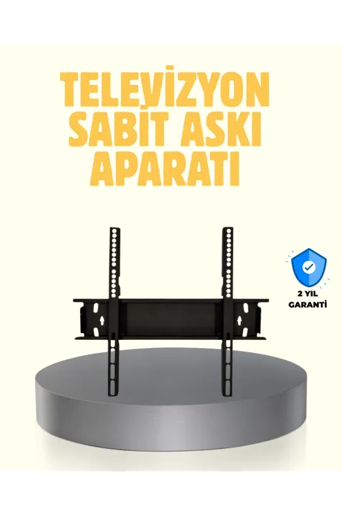 32-65” Tv Duvar Askı Braketi 75 Kg Kapasiteli Anti Statik Boya