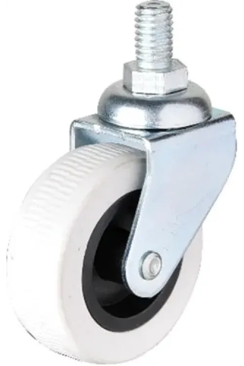 322 - 50x20 Mm Gri Vidalı Teker 4 Adet