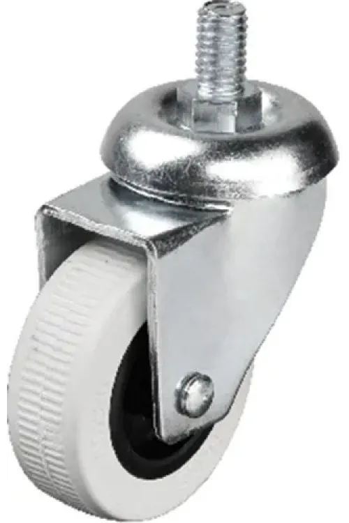 332 - 50x20 Mm Çift Bilyalı Vidalı Teker 4 Adet