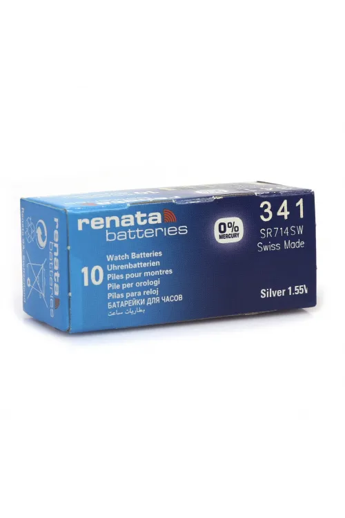 341 SR714SW 1.55V Alkalin Saat Pili 10 Adet