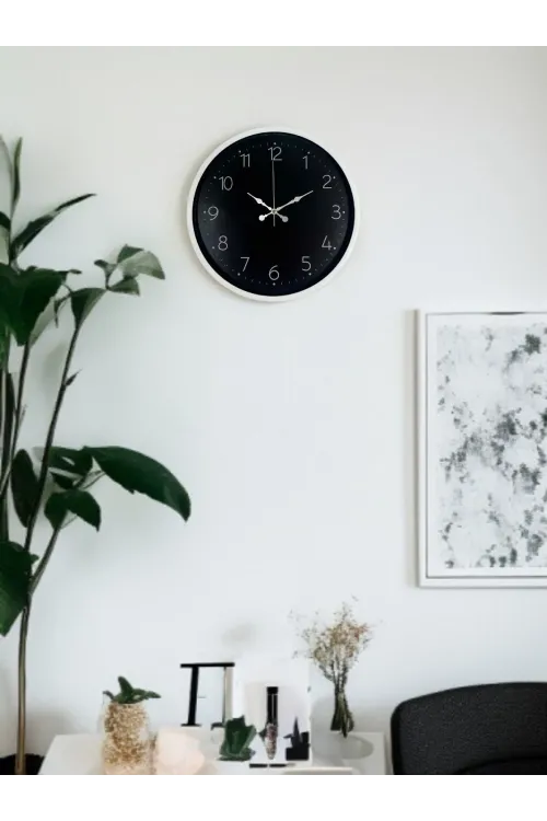 36 Cm Dekoratif Sade Duvar Saati