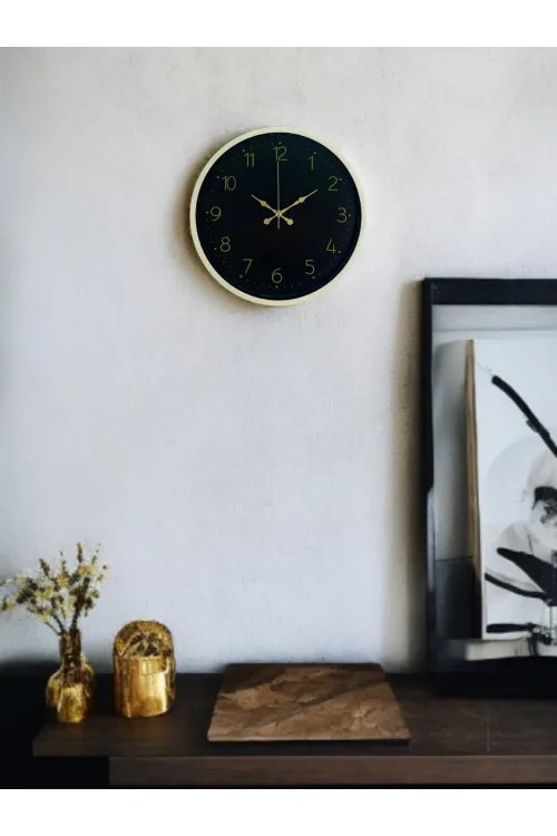 36 Cm Standart Krem Duvar Saati