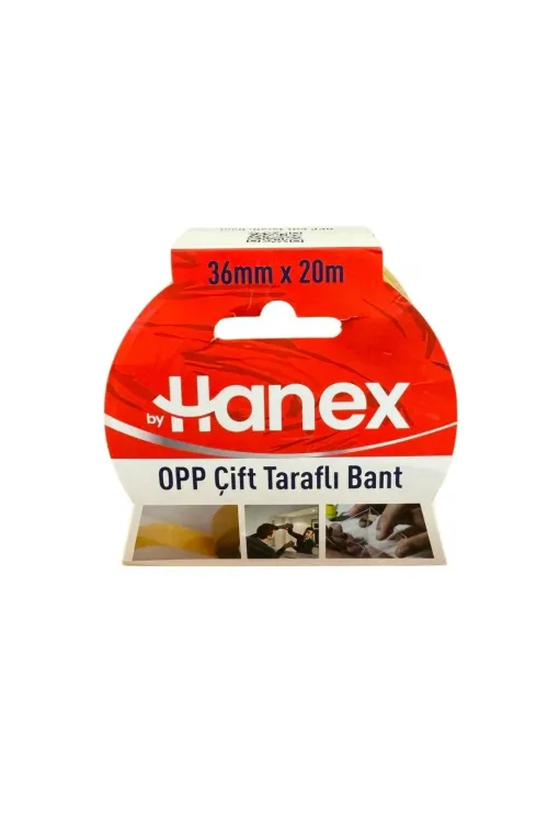 36 mm x 20 m Opp Çift Taraflı Bant