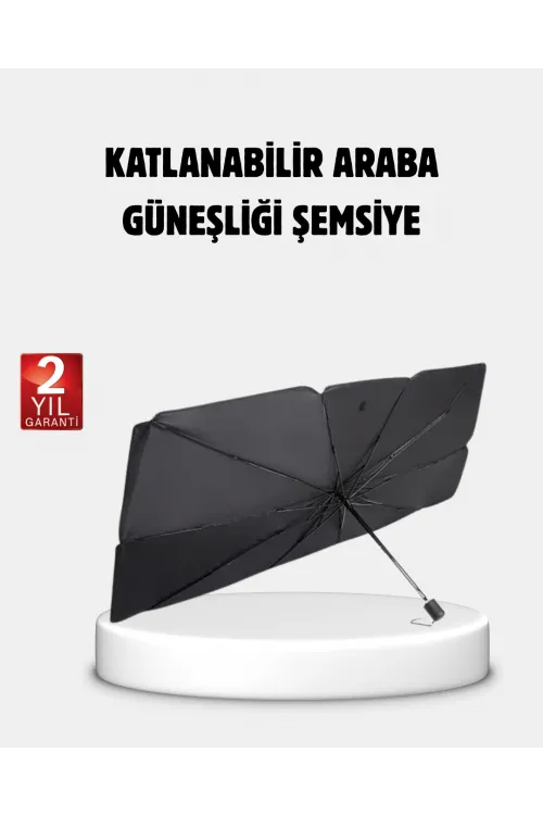 360° Ayarlanabilir Ön Cam Güneşliği – Pratik Kullanım Ve Dayanıklı Yapı
