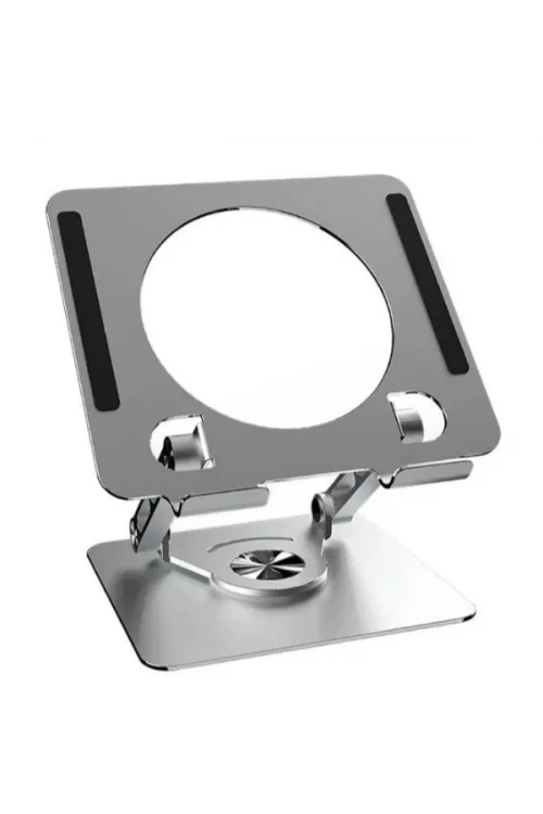 360 Derece Dönebilen Yükseltilmiş Masaüstü Ayarlanabilir Metal Tablet Standı
