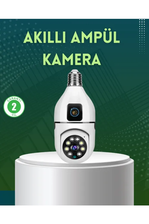 360 Derece Panoramik Wifi Kamera – Full Hd Ev Güvenlik Sistemi